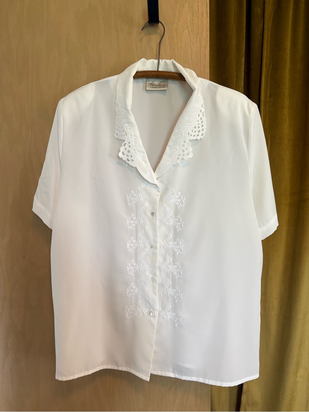 Kathie Lee Collection White Blouse